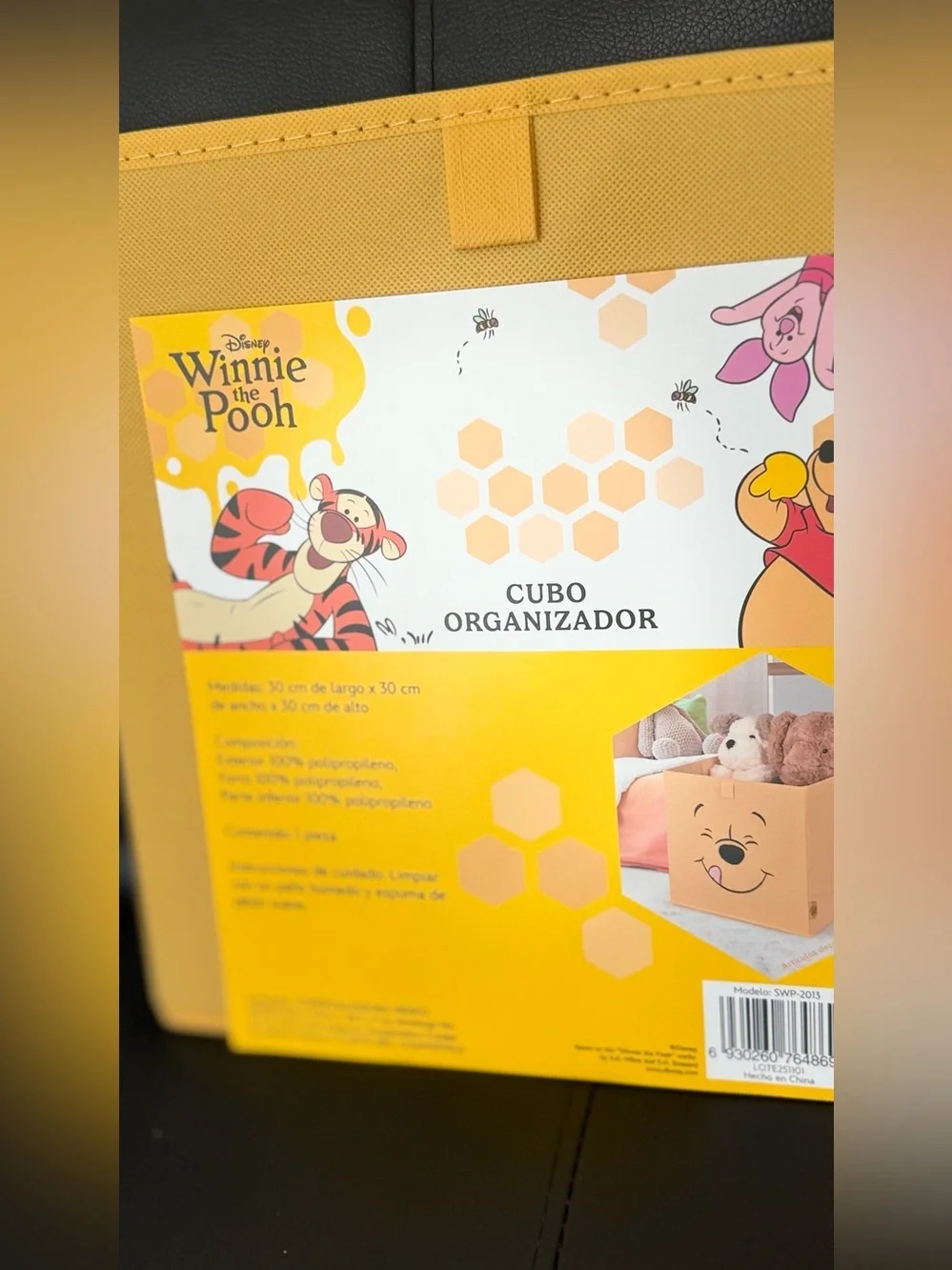 Disney Winnie the Pooh cube new perfect for storage decorations etc